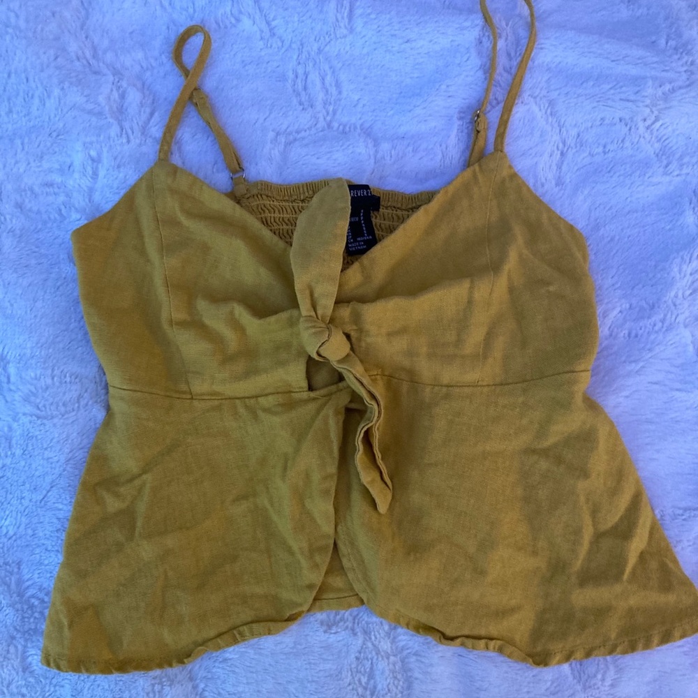 Forever 21 Tied Crop Top